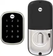 Yale Security Assure Lock Sl Satin Nickel Double-Cylinder Deadbolt with Lighted