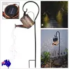 Solar LED Watering Can Fairy String Light Outdoor Garden Decor Waterfall Lamp AU