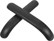 jojofuny Supporting Arm Cushions Office Chair Armrest Set Plastic Armrest Pads Comfort Enhancer for Training Computer Chairs