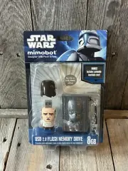 NIP Han Solo MIMOBOT USB 2.0 Flash Memory Drive 8GB with Carbonite carrying case