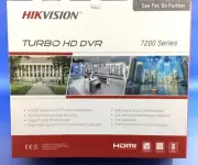 Hikvision TurboHD DVR, 8 Channel Digital Video Recorder PN: DS-7208HQHI-K2