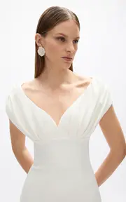 [Rachel Gilbert] Myra Gathered Gown