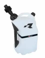Racetech Fuel Can (15L) With Quick Fill System (Clear/Black) Motocross MX
