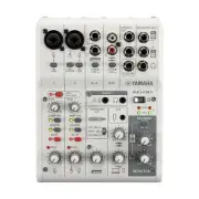 New Yamaha AG06 6-Channel Mixer & USB Audio Interface White
