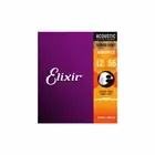 Elixir Acoustic Phosphor Bronze 16077 .012 056 String Set