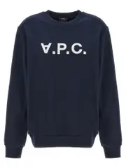[A.P.C.] A. P.C.-Standard Grand Vpc Felpe Blu-Donna M Blue