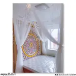 東南亞宗教掛布TAPESTRY 花章 曼陀羅印度風格牆壁裝飾掛毯背景布臥室床頭壁毯AEJAY優品店