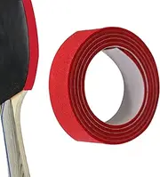 Table Tennis Paddle Side Tape - Racket Edge Wrap, Flexible Self-Stick Strip | Slim Guard Liner with Strong Bond, Lightweight Rubber Protection Band Used for Bat Frame Coverage and Pings Pong Gear Care