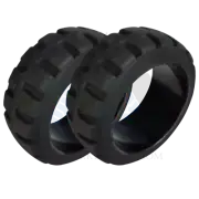 12X4-1/2X8 AMERICAN SOLID FORKLIFT TIRES 124128 12458 | USA TR 2X DEAL
