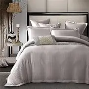 100% Premium Cotton Light Mocha Colour Waffle Quilt Cover Set (Queen)