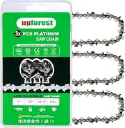 Stihl Chainsaw Chain for 14 Inch Bar, 3/8" LP Pitch - .050" Gauge - 50 Drive Links 63PM3 50 Fits Stihl MS170 MS180 MS194T MS193T MS192T,Remington McCulloch - 36130050050, S50 3-Pack (91YNS50X3)