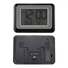 Digital Clock Large Display Blue Backlight Temperature Humidity Function Wal IDM