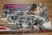 1996 Dragon 9017 Flammpanzer III (F-1) Sd Kfz 141/3 Tank 1/35 Scale Model