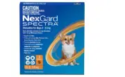 Nexgard, Flea, Tick & Worming Monthly Chew, Spectra, Dog, 2-3.5kg, 3pk