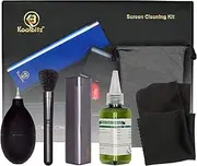 Koolbitz Screen & Keyboard Cleaning Kit for Phone, Tablet & Computers, Gifts for Men, Screen Cleaner, Monitor & Keyboard Cleaner, Air Duster & Brush (Grey Screen Cleaner)