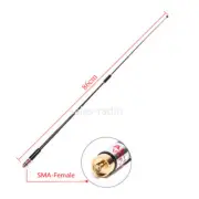 SMA-Female AL-800 VHF UHF High Gain Telescopic Antenna Baofeng uv-5r UV-82 Radio