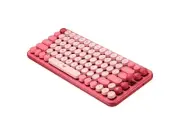 Logitech POP Mechanical Wireless Keyboard - Customizable Emoji Keys, Durable