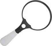 Ipetboom Handheld Magnifying with LED Light Magnification for Seniors for Reading Inspection and Viewing Fine Details Books Maps and Jewelry