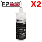 2 x Z1-R Puretec Water Filter 0.1 Micron Ultra Z Carbon & Sediment - Z12, Z18
