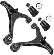 4PCS Front Lower Control Arm & Ball Joint for Honda Civic Sedan Coupe EL 2001-2005 all models, Suspension Kit K640287 K640288 K90332