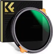 K&F Concept 52mm 2in1 ND4-ND64 Variable ND CPL Polarizers Lens Filter for Camera