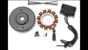 DS 32A Black Charging System Kit Stator Regulator HD Dyna Super Glide Custom 92