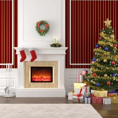 Christmas LED Flame Lamps Simulated Fireplace Light Lamps Flame Effect Light