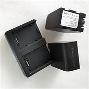 4500mAh NPX-108 Rechargeable Battery Pack Compatible for RX100 RX200 Camera Battery/Dual Charger for for Video Camcorders(2 Battery 1 Charger)