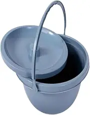 JAYIOLA Chamber Pot Practical Odor Sealing Lid Bedpan Commode for Indoor Car Bedroom