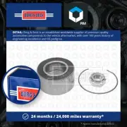 Wheel Bearing Kit fits RENAULT KANGOO Front 1997 on B&B 7701205780 Quality New