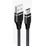 3PCS 2.1A Micro USB Nylon Weave Fast Charging Data Cable For Redmi Xiaomi HUAWEI
