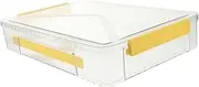 Vaguelly Box Medal Badge Display Box Multi Functional Organizer for Flags Photos Cards Certificates Portable and Storage Case with Transparent Design for Easy Access