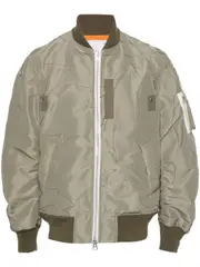 [sacai] Nylon Twill Embroidered Patch Blouson