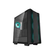 Deepcool Cc560 V2 Black Mid Tower Computer Case Tempered Glass Window