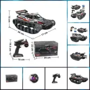 High Speed Remote Control Drift Vehicle 4WD RC Toys Boy Gifts Crawler Spray Tank