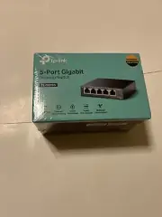 TP-Link TL-SG105PE 5-Port Gigabit Easy Smart Switch with 4-Port PoE+, Up To 65W