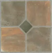 RUSTIC slate STONE self STICK adhesive VINYL floor TILES - 40 pcs 12" x 12"