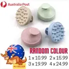 Silicone Hair Scalp Massager Shampoo Brush Dandruff Exfoliate Remove