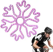 [Generisch] Festhut Liner Pads for Cycling, Silicone Fixed Aid Lining for Cycling, Silicone Elastic Lining Pad - Portable Gear, Multi-Purpose Safety Hat Mat for Commuting