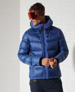 跩狗嚴選 4折代購 極度乾燥 SUPERDRY PRO RACER 90%絨 藍色 羽絨衣 滑雪外套 雪衣 SKI 防水 防風 戶外運動