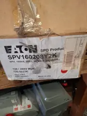 Eaton Surge Suppressor SPV160208Y2K NEMA 1 Enclosure