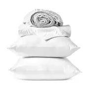 Coyuchi Cloud Soft 4 Piece Sateen Sheet Set, King