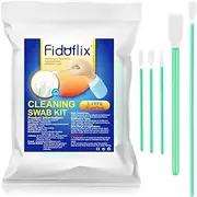 Cleaning Swab Kit (5 Types,100 Pack),Multi-Purpose Foam Cleaning Swabs,Cleanroom Polyester Tip Lint Free Cleaning Swabs for Printer,Optics Lens,Camera,Arts and Crafts,Automotive Detailing