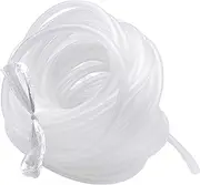 41Ft Aquarium Airline Tubing, Soft Air Pump Hose for Fish Tank, 4mm ID, 6mm OD, 12.5M Long Flexible Clear