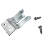 Metal MIC HOLDER / Clip - Screw In for CB / Ham Radio - MH2 Silver