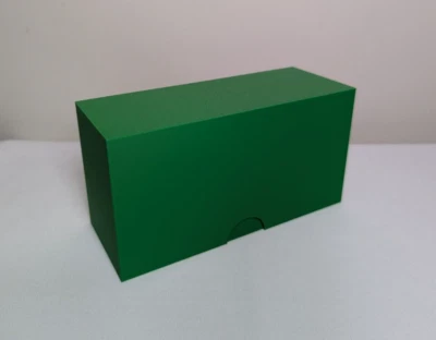 Bulk GREEN 550 Card Deck Storage Box 2 Piece Unsleeved Pokemon MTG TCG 3d Print