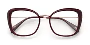 Kaleos Carlini C3 Women’s Glasses Burgundy Size 51 - Private Health Rebate - Blue Light Block Available