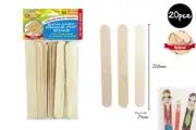 20 Super Jumbo Craft Stick Paddle Pop Sticks DIY school Scrapbooking Ice Cream