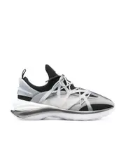 Jimmy Choo Cosmos Lace-Up Sneakers 41.5,41 White