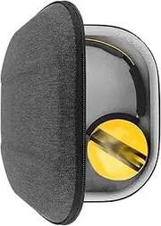 Geekria Shield Headphones Case Compatible with JBL, Sony, AKG, Skullcandy, Replacement Hard Shell Travel Carrying Bag with Cable Storage (Dark Grey)